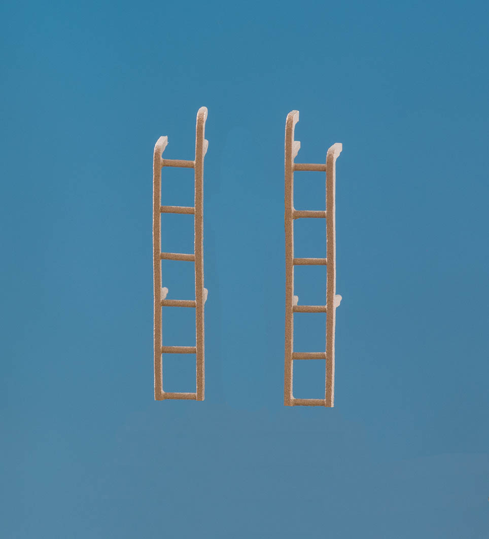 Tenderaufstiegsleitern für Tender BR 24, kürzere Ausf.