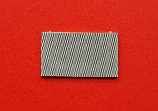 Führerhausboden für Dampfloks, 33x20x1,7mm