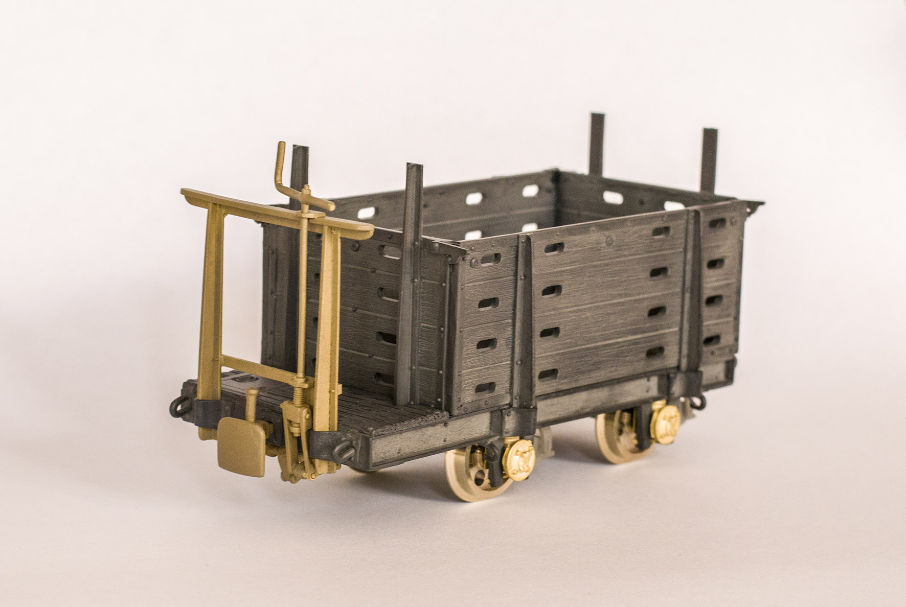 Förderbahnwagen für Feldbahnen & Werkbahnen, 26,7mm - 32,0mm Spu