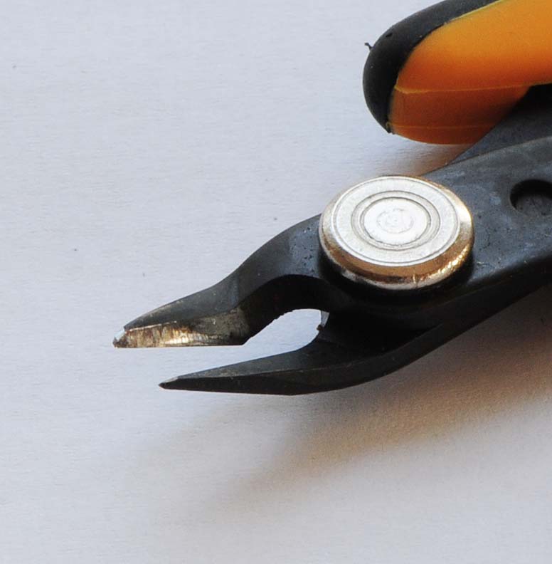 Elektronik - Seitenschneider ohne Wate Superfein für Messingdräh