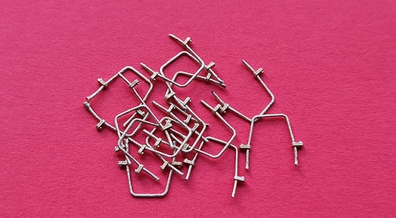 Seilstützen für Heberleinbremsseil, sächs. Schmalspur, 15 Stück. 