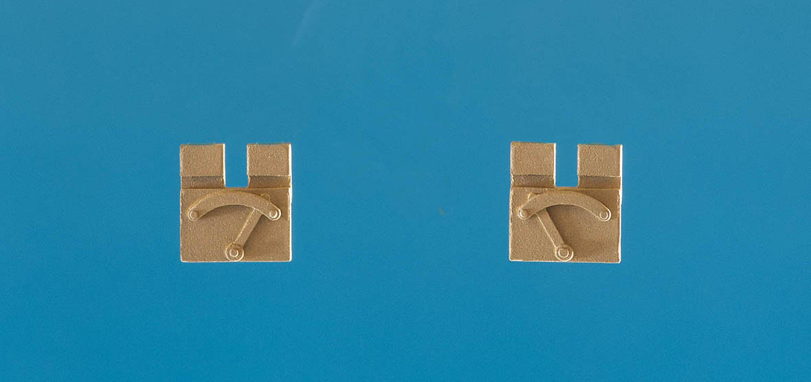 Bremsanzeiger, sächs. Schmalspur, links & rechts, B4, C4 usw. 