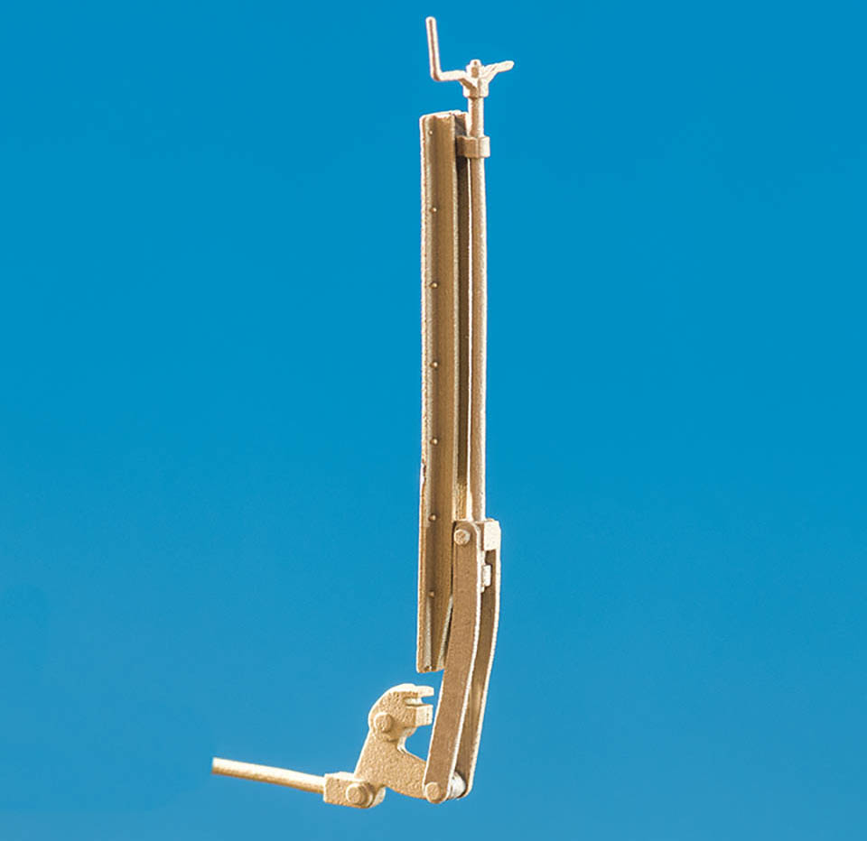 Handbremskurbel inkl. Hebel & Kurbelhalter, Schmalspur, B4, C4 u 