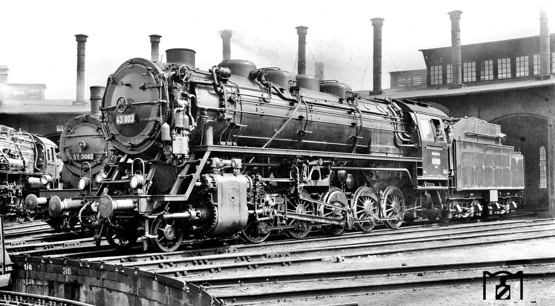 BR 43 001 - 010 Vorserie, DRG - Ausführung, Bausatz