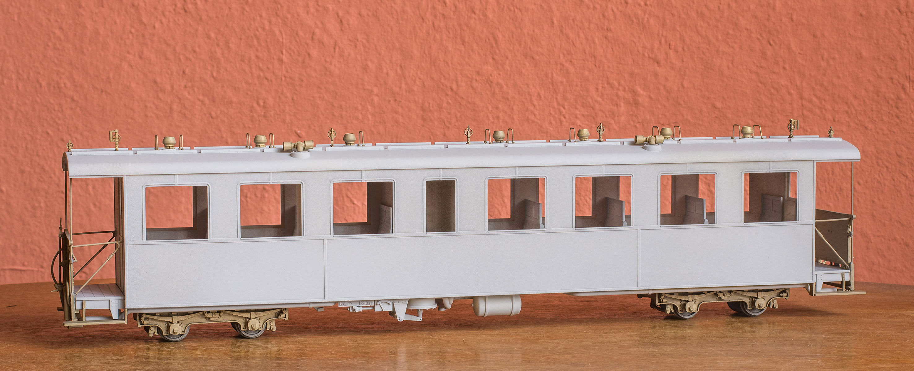 Einheitswagen der sächs. Schmalspur, C4, Bausatz