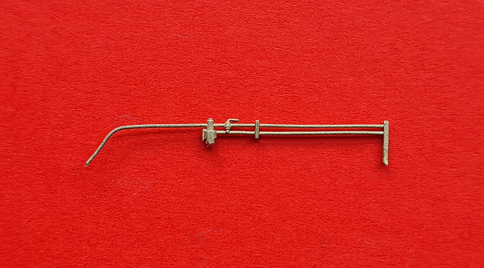 Druckluftleitungen für Bremsanlage des Vorläufers