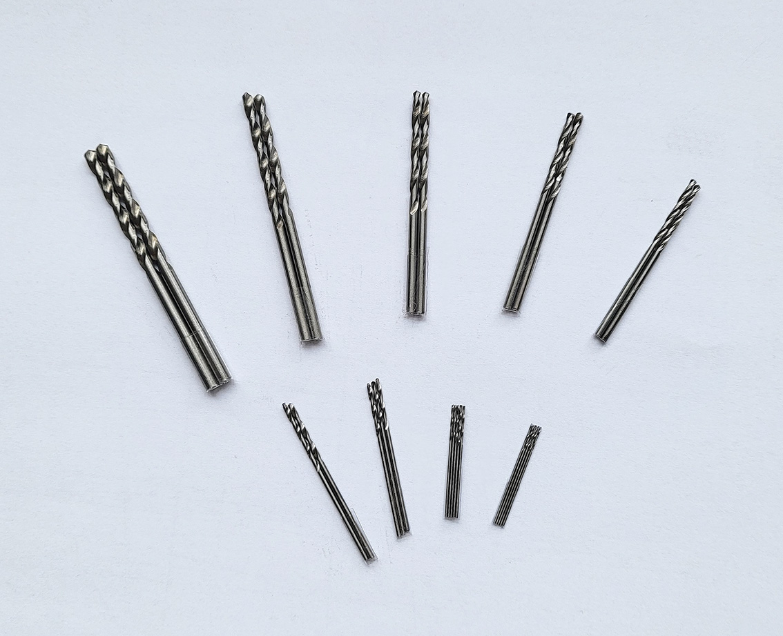 HSS - Bohrerset, 0,5mm - 3,0mm, 25 Stück